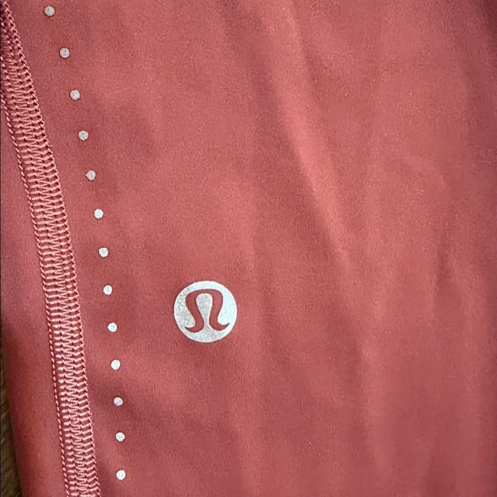 Lululemon High Rise Rouge Red Leggings size 4